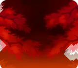 紅葉の森・赤