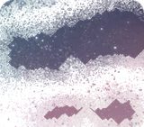 深夜の星空