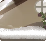 屋根裏の壁