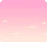壁に描かれたリゾートの夕焼け