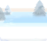 静かな湖の背景