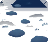 妖しい夜の草原
