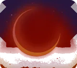月が笑う前夜の空
