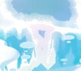 街を閉じ込めた氷の湖