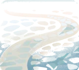 遊園地の地面