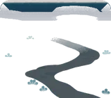 薄暗い草地