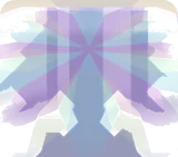 透き通るガラス床