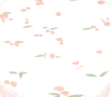 バラ柄のテーブル