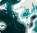 式場の外の木漏れ日の森