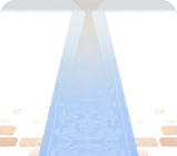 清らかな中央通路