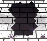 石畳の床