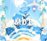 ♪春の空とネモフィラ畑