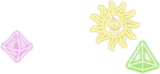 神秘のネオンサイン
