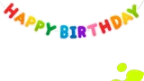 誕生日飾り