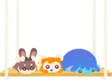 リヴリーぬいぐるみラック