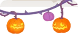 カボチャランタンのオーナメント