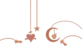 手描きの吊り下げペーパーデコ