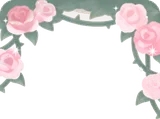 生い茂る薔薇のアーチ