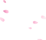 舞い散る桜の花びら