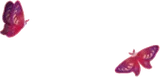 ドリーム蝶のオーナメント