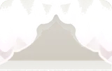 とろけるレースカーテン