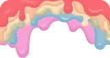 ネイルポリッシュレインボー
