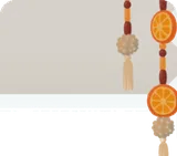 ハッピーオータムオーナメント