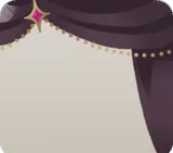 エレガントな天蓋風カーテン