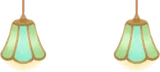 モダンな吊るしランプ