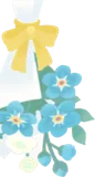採集したお花のスワッグ