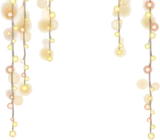 クリスマスの輝くライト