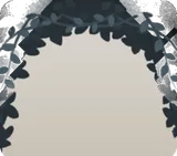 ひっそりとした茂み