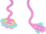 宇宙船を描くネオン