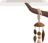 手作りのウィンドチャイム