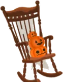 古びたロッキングチェア