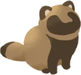 タヌキのミニチュア