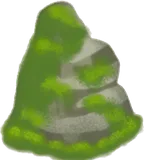 とがった風呂岩