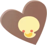 ハート型アーキタイプチョコ