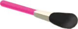 ピンクのメイクブラシ