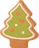 クリスマスツリークッキー