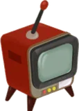 手作りのミニチュアテレビ