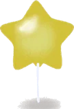 星型の風船