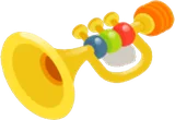 ラッパのおもちゃ
