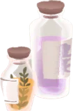 研究中の妙薬が入った小瓶