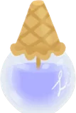アイスクリームネイル・パープル