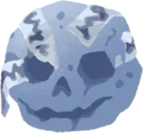 妖しい髑髏岩