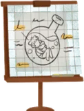 はじまりの研究画のレプリカ