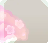 優しく見守る桜・左