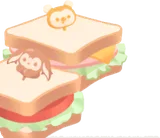 ピック付きサンドイッチ