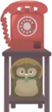 赤い公衆電話